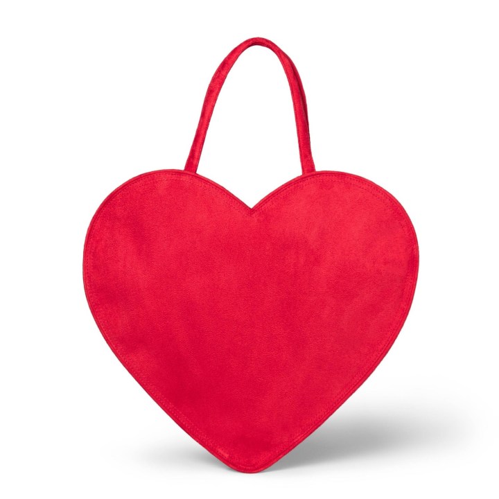 Heart-Shaped Tote Handbag