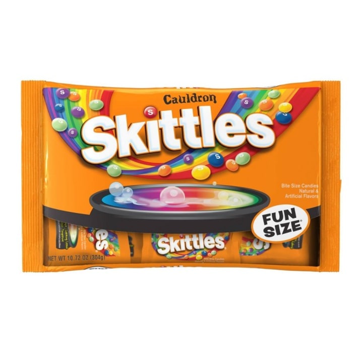 Skittles Cauldron Halloween Fun Size