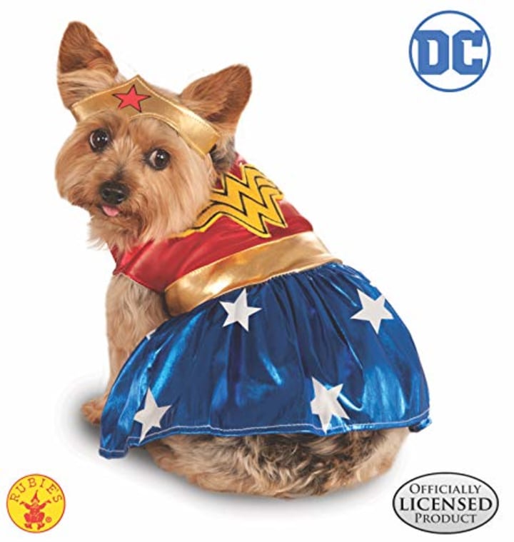 Wonder Woman Dog Costume