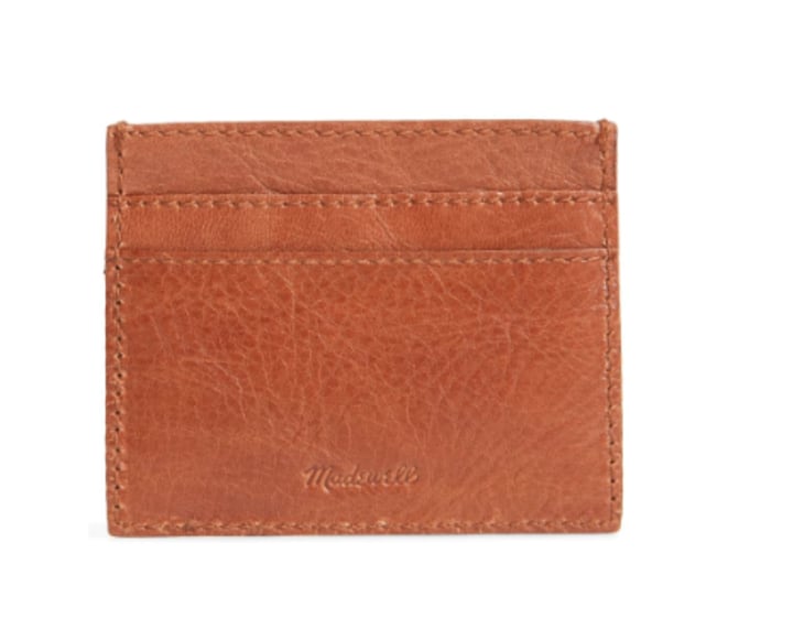 Madewell The Leather Card Case