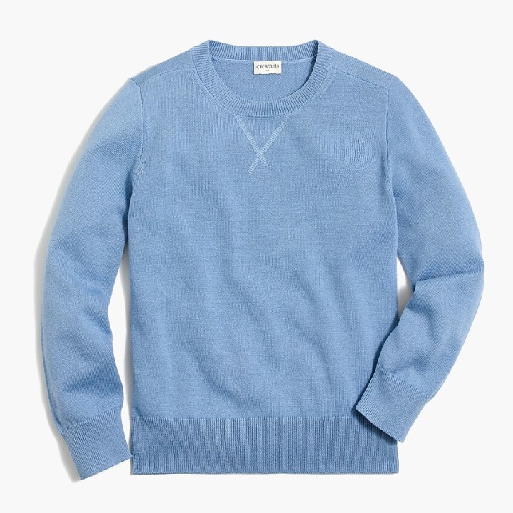 Boys' crewneck sweater