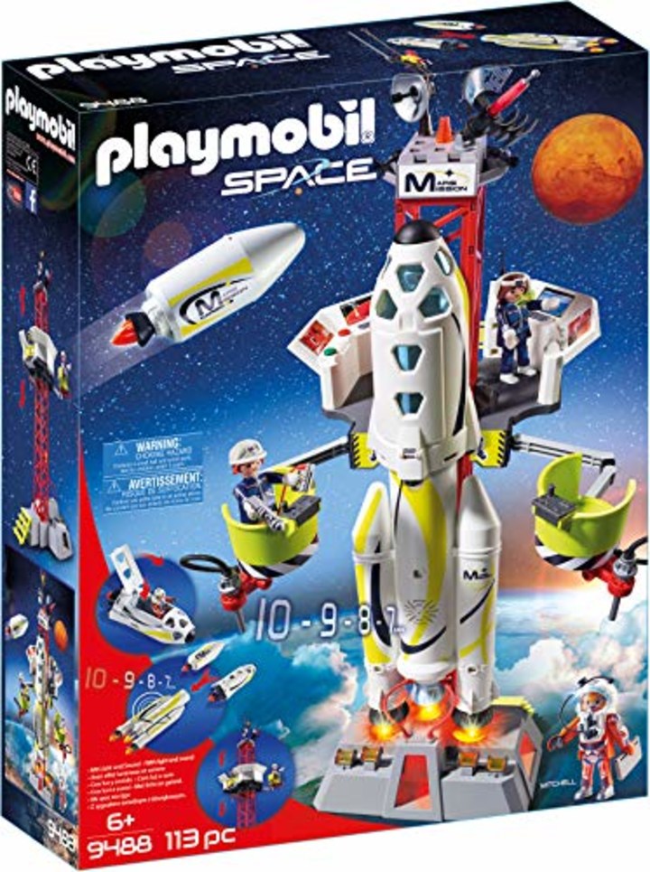 PLAYMOBIL Mission Rocket with Launch Site