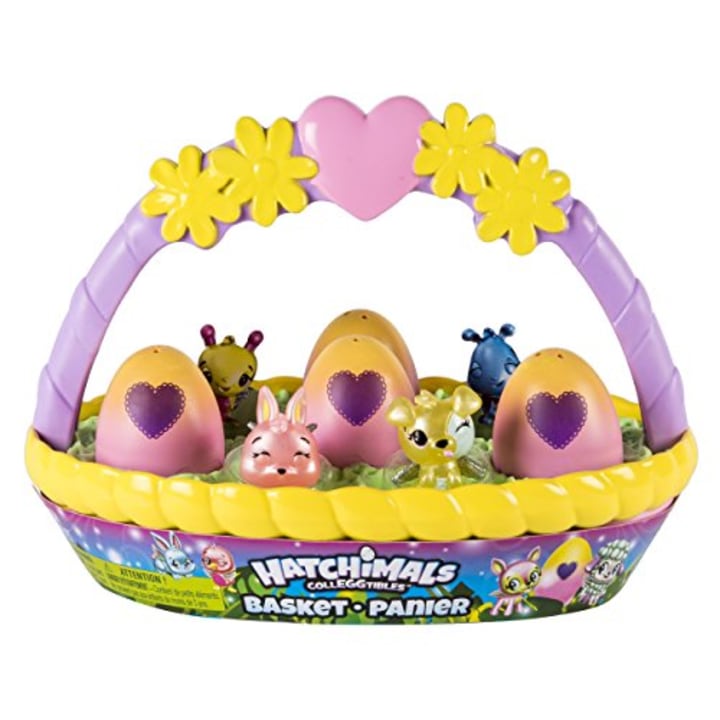 Hatchimals Easter Basket with 6 Hatchimals