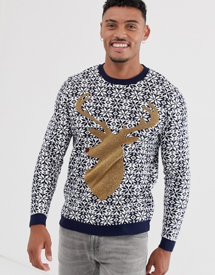 Sweater with Stag