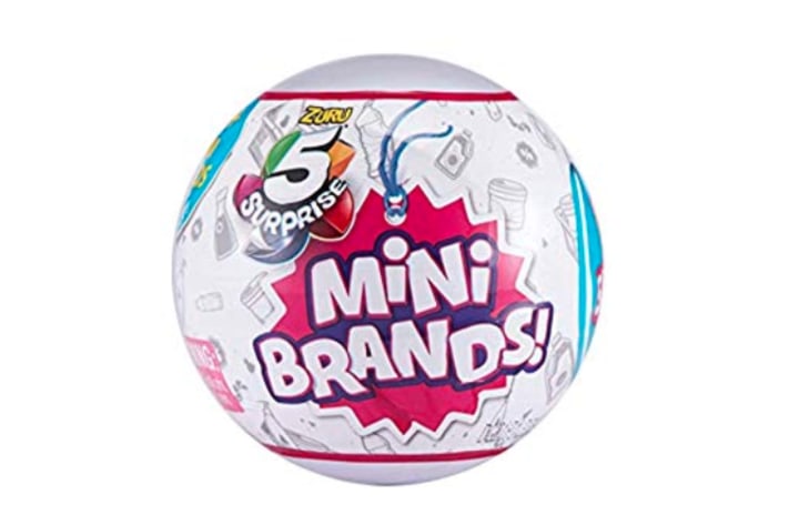 5 Surprise Mini Brands Mystery Capsule Collectible Toy
