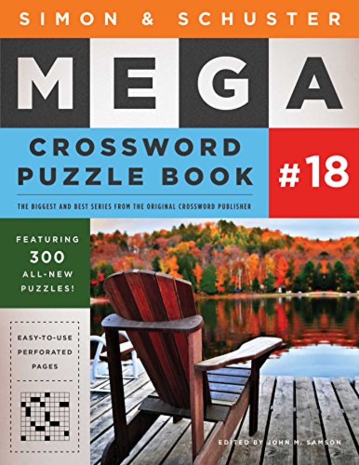 Simon &amp; Schuster Mega Crossword Puzzle Book