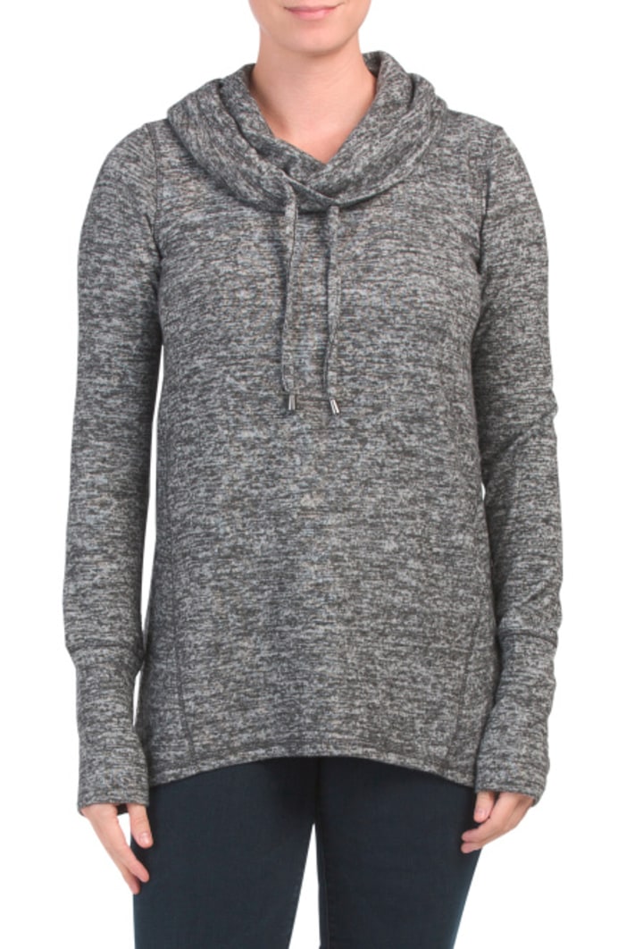 Long Sleeve Cowl Neck Tunic