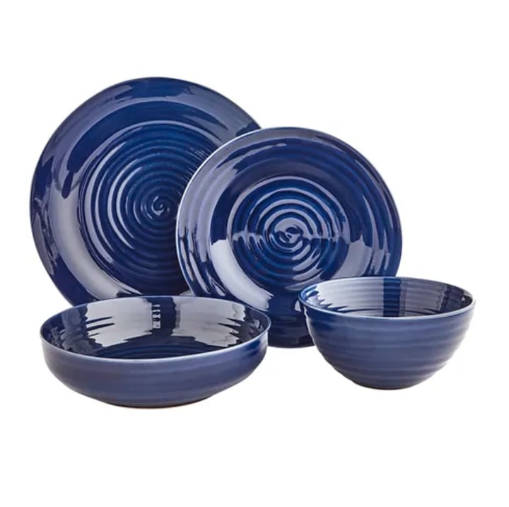 Maddison Collection Reactive Blue Dinnerware