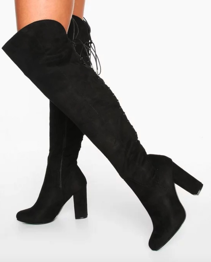 BooHoo Over The Knee Boots