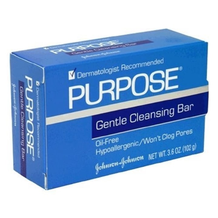 Purpose Gentle Cleansing Bar, Oil Free - 6 oz, Pack of 4