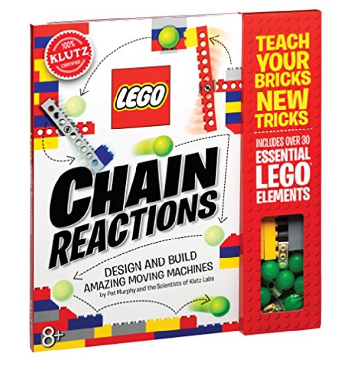 Klutz Lego Chain Reactions Science &amp; Building Kit, Age 8