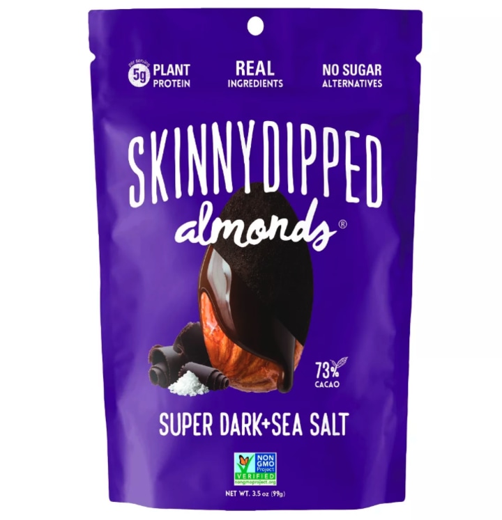 Skinny Dipped Super Dark Chocolate Sea Salt Almonds
