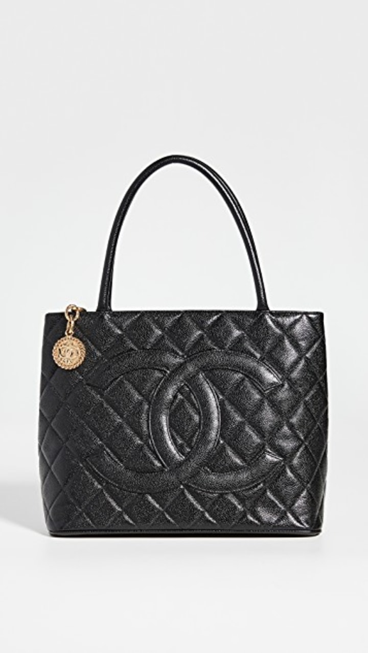 What Goes Around Comes Around Chanel Medallion Tote (Previously Owned)
