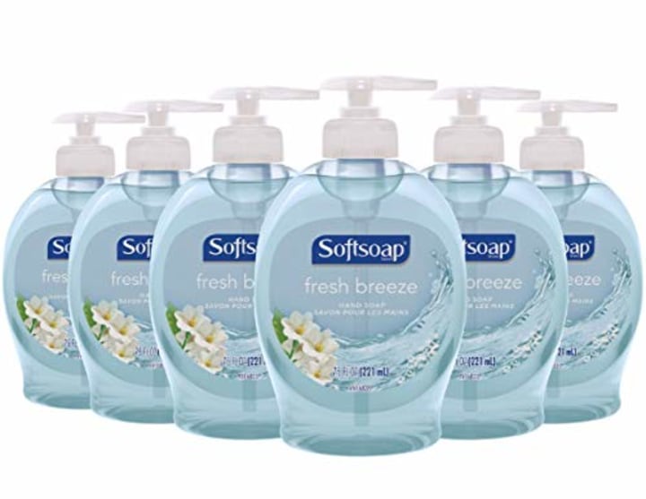 Softsoap Liquid Hand Soap, Fresh Breeze 6-pack