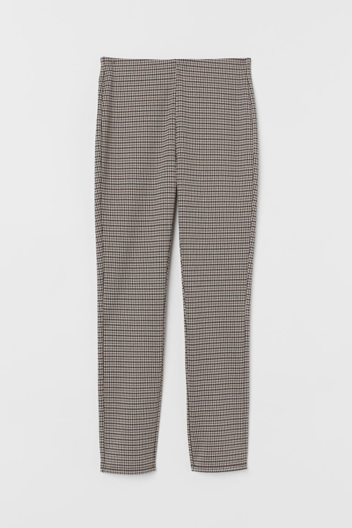 Women's Houndstooth Leggings, Perfect for the Office, Work From