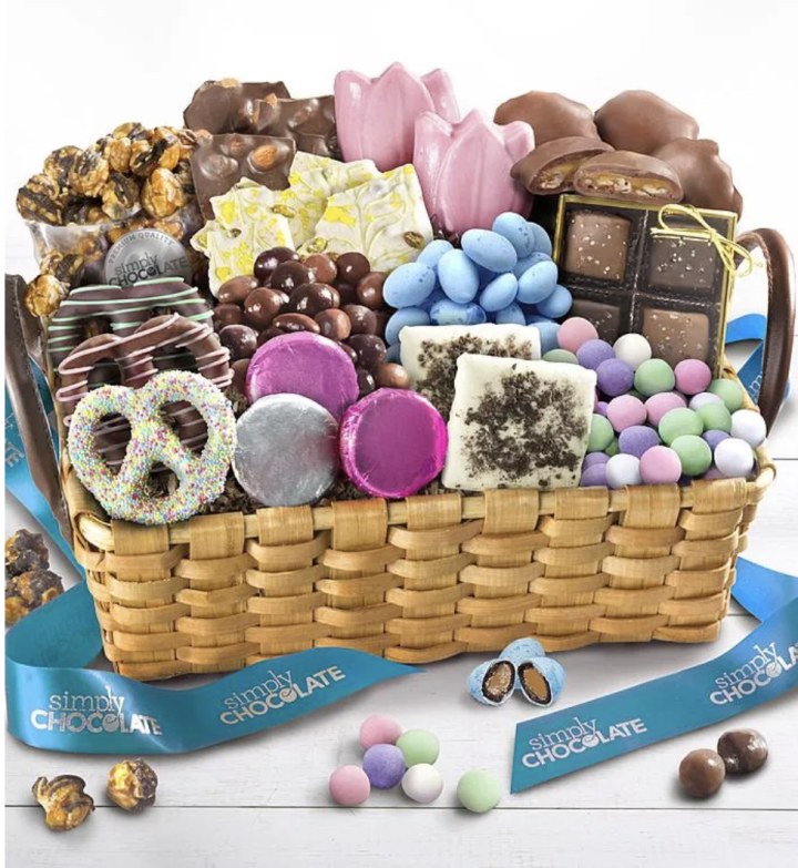 Simply Chocolate Celebrate Spring Gift Basket