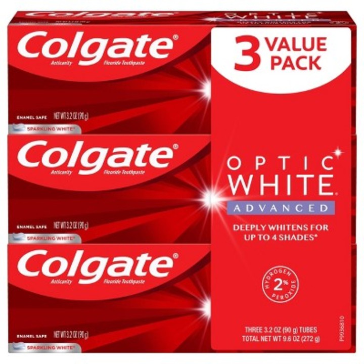 Colgate Optic White Teeth Whitening Toothpaste