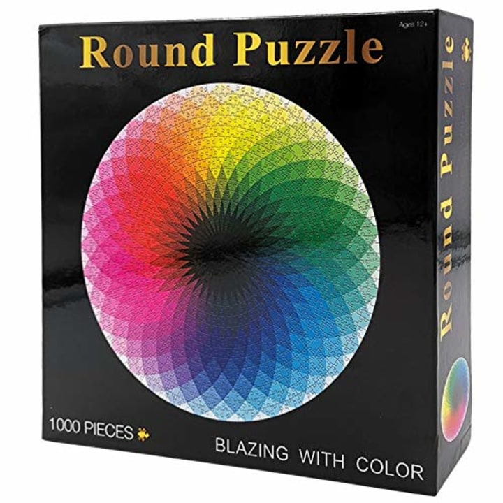 Moruska 1000 Piece Gradient Rainbow Jigsaw Puzzle