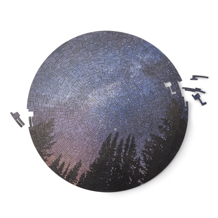 Night Sky Wooden Jigsaw Puzzle
