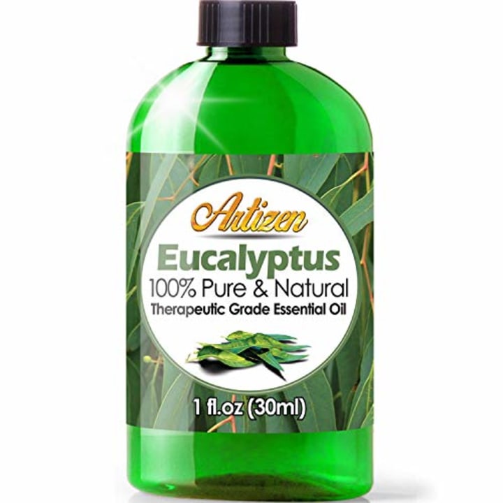 Artizen Eucalyptus Essential Oil (100% Pure &amp; Natural - UNDILUTED) Therapeutic Grade - Huge 1oz Bottle - Perfect for Aromatherapy, Relaxation, Skin Th
