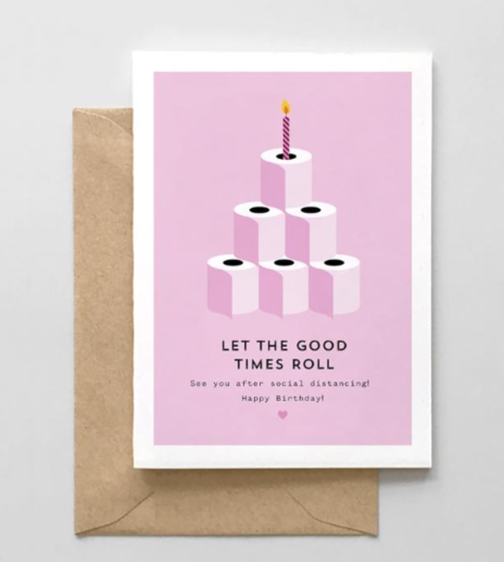 "Let The Good Times Roll" Birthday Card