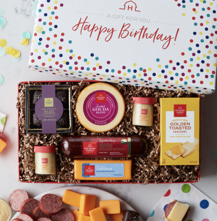 Hickory Farms Best Birthday Wishes Gift Box