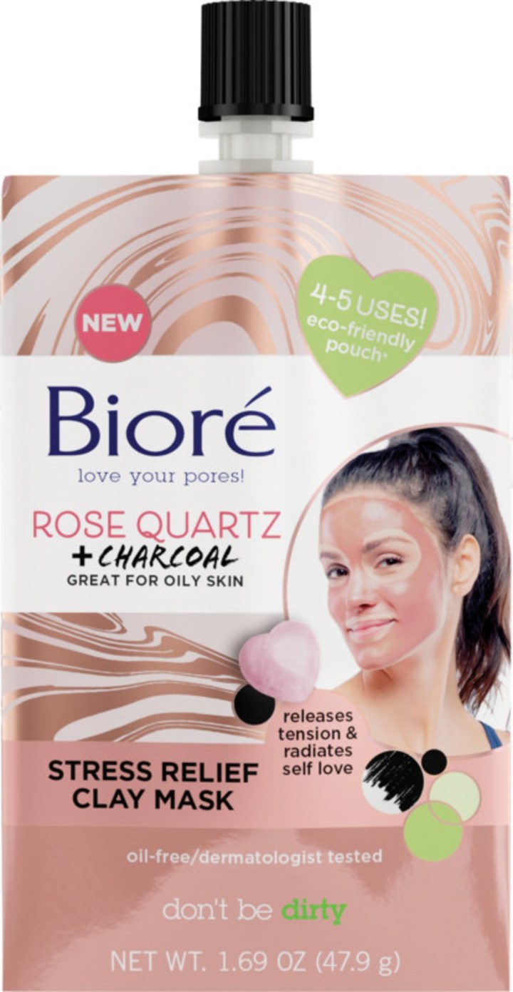 Bior? Rose Quartz + Charcoal Stress Relief Clay Mask