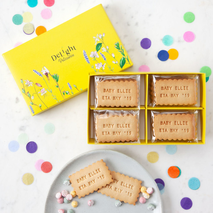 Custom Message Shortbread Cookies | Birthday Gift, Gift Ideas