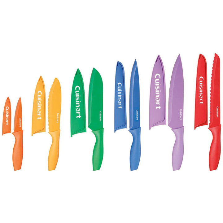 Cuisinart Advantage Color Collection 12-Piece Knife Set