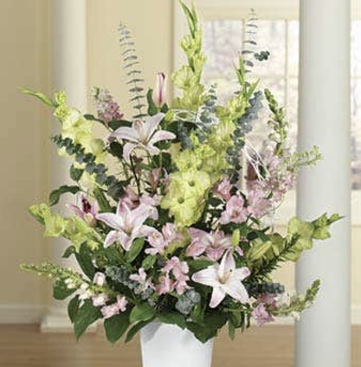 From You Flowers Deepest Sympathy Arrangement