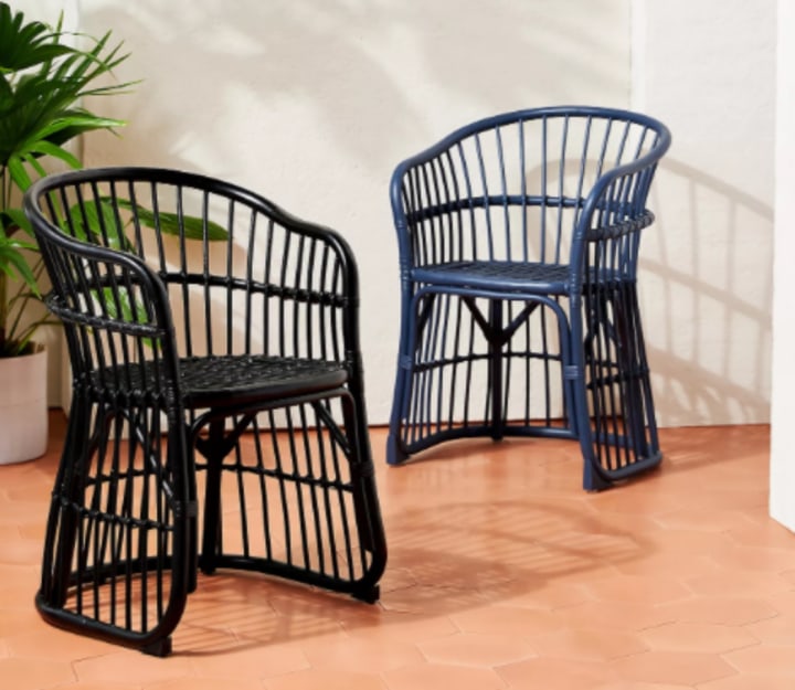 Anthropologie Positano Indoor/Outdoor Dining Chairs