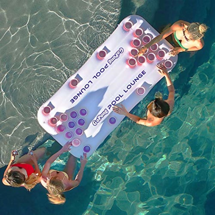GoPong Floating Beer Pong Table Pool Lounge