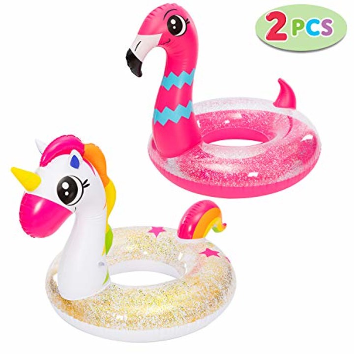 Joyin Inflatable Unicorn &amp; Flamingo Pool Float