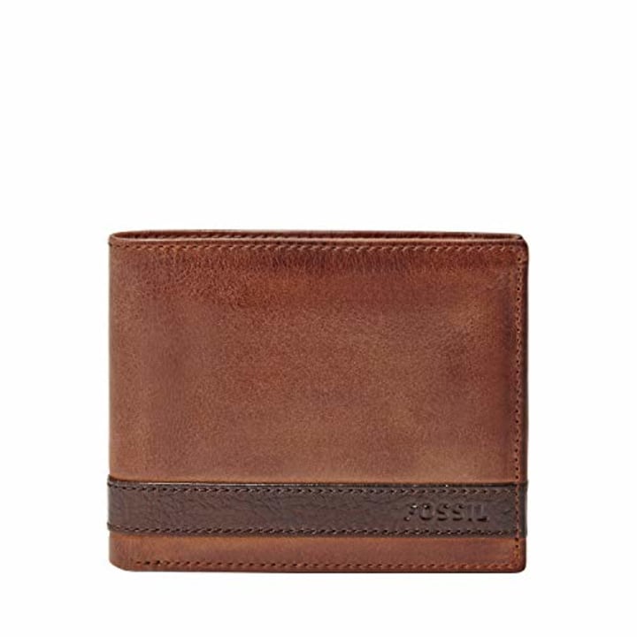 Fossil Quinn Leather Bifold Wallet