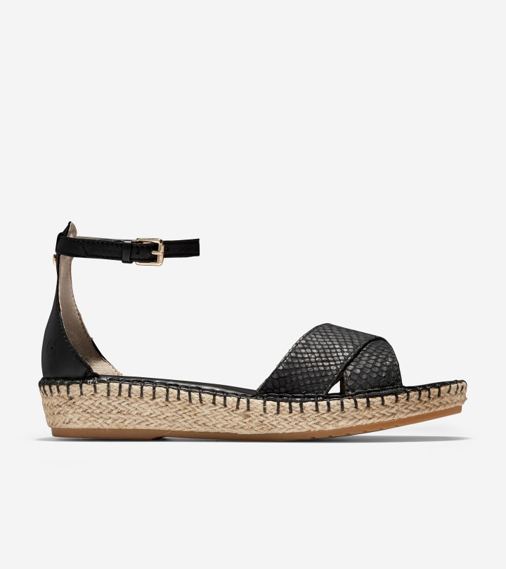 Cole Haan Cloudfeel Espadrille Ankle Strap Sandal
