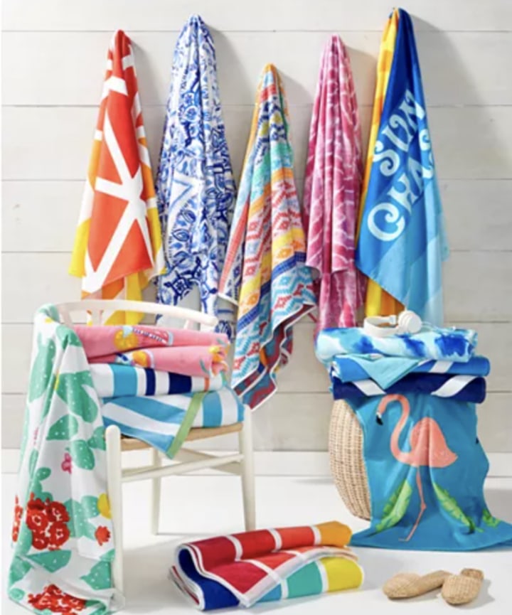 Martha Stewart Beach Towel Collection