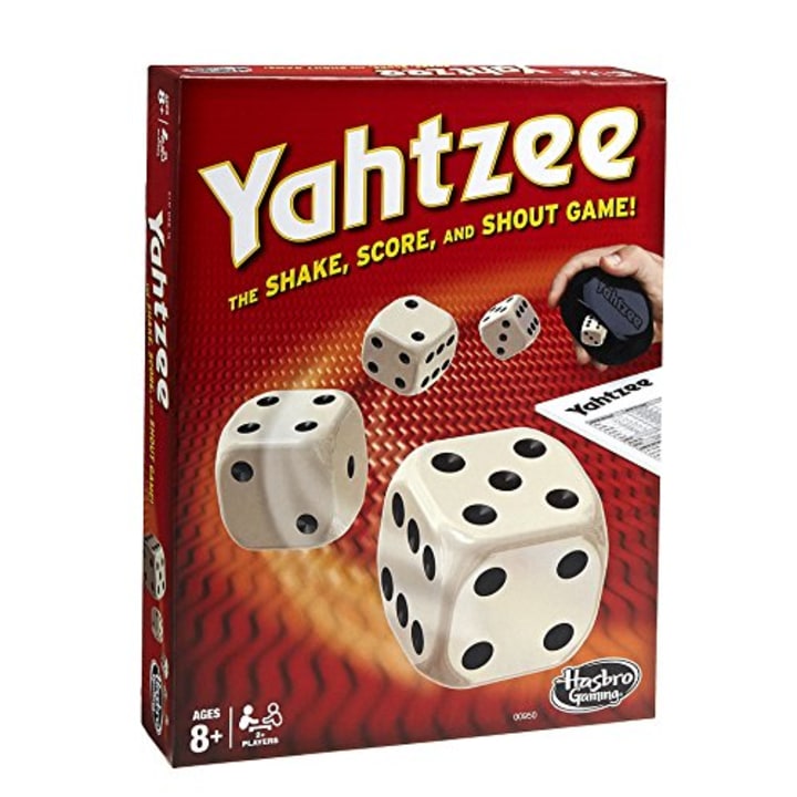Classic Yahtzee Family Dice Game for Kids Ages 8 and Up
