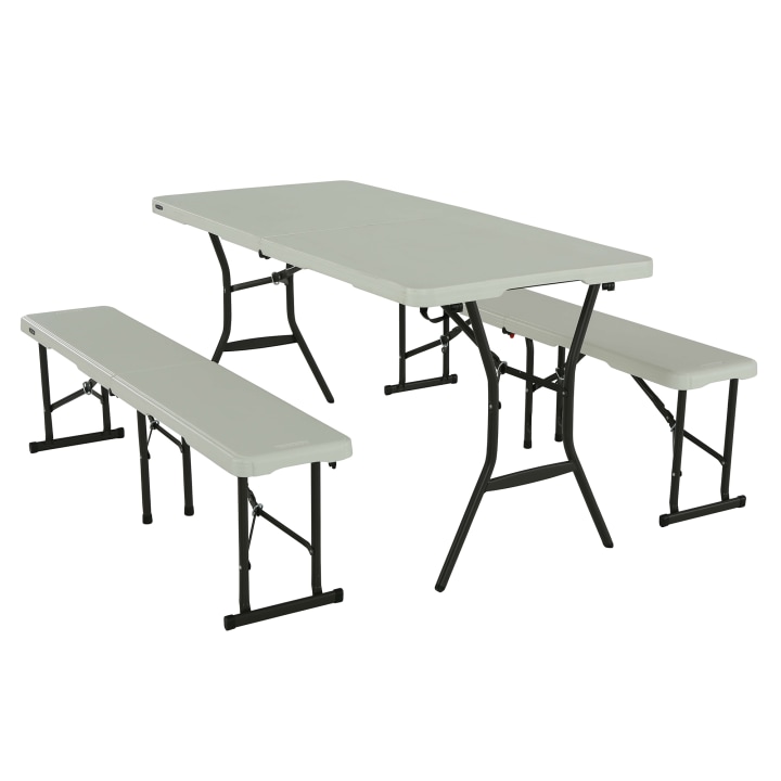 Lifetime 5-Foot Table and Bench Combo