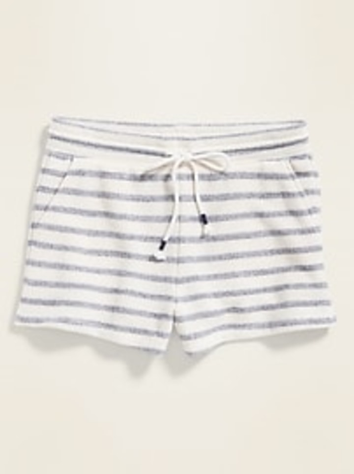 Old Navy Mid-Rise French Terry Beach Shorts
