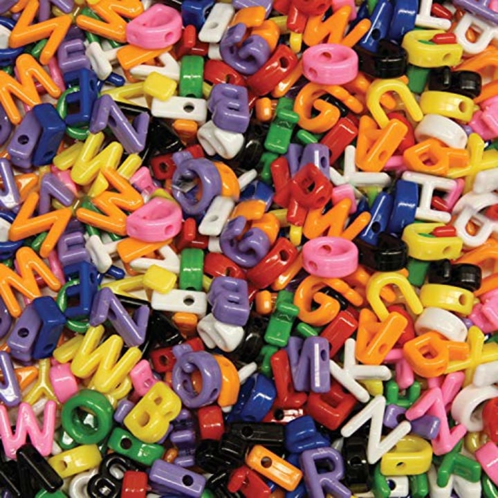 Creativity Street Alphabet Beads, Uppercase, 288-Pack