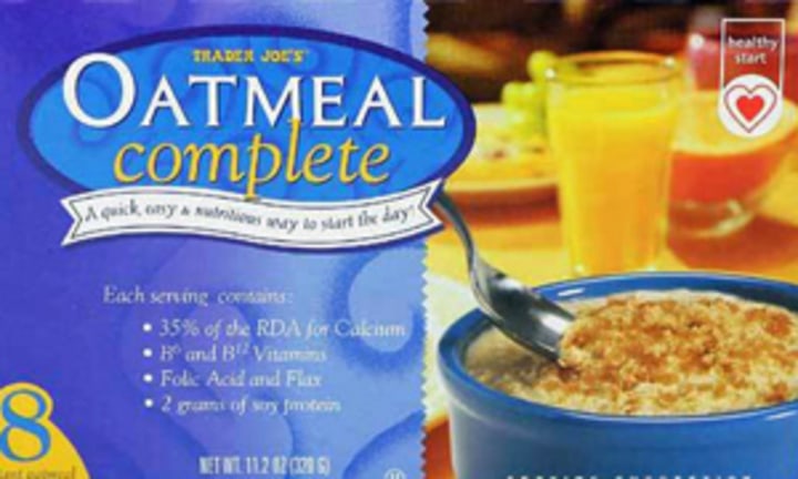 Trader Joe's Oatmeal Complete
