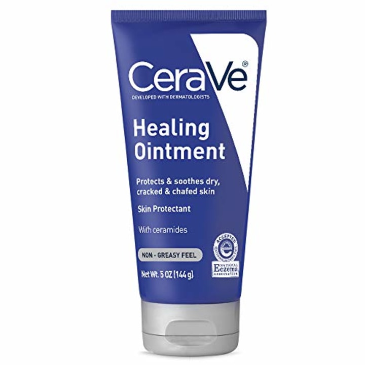 CeraVe Healing Ointment | 5 Ounce | Cracked Skin Repair Skin Protectant with Petrolatum Ceramides | Fragrance Free