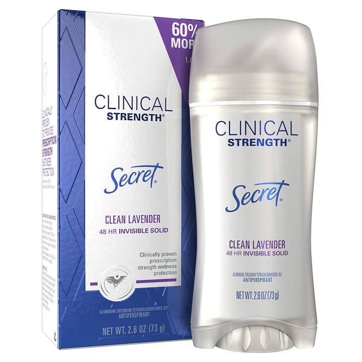 Secret Clinical Strength Clean Lavender Antiperspirant