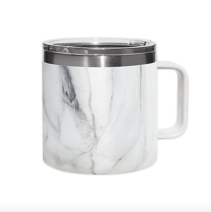 Morning Joe LOGO 16 oz Stainless Steel Thermal Travel Mug – NBC Store
