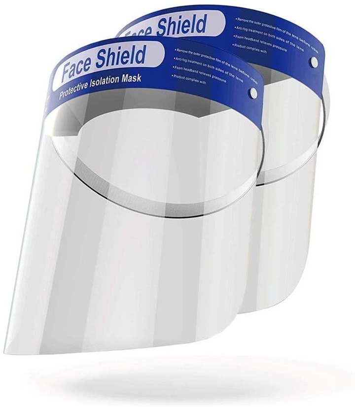 OMK Reusable Face Shields (Pack of Two)