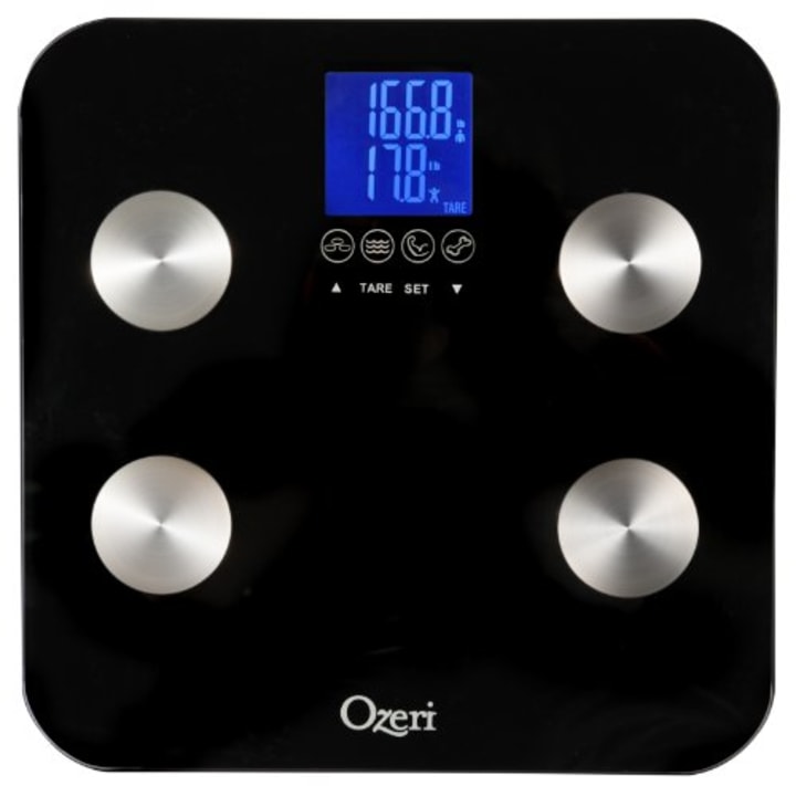 Ozeri Touch 440 lbs Total Body Bath Scale