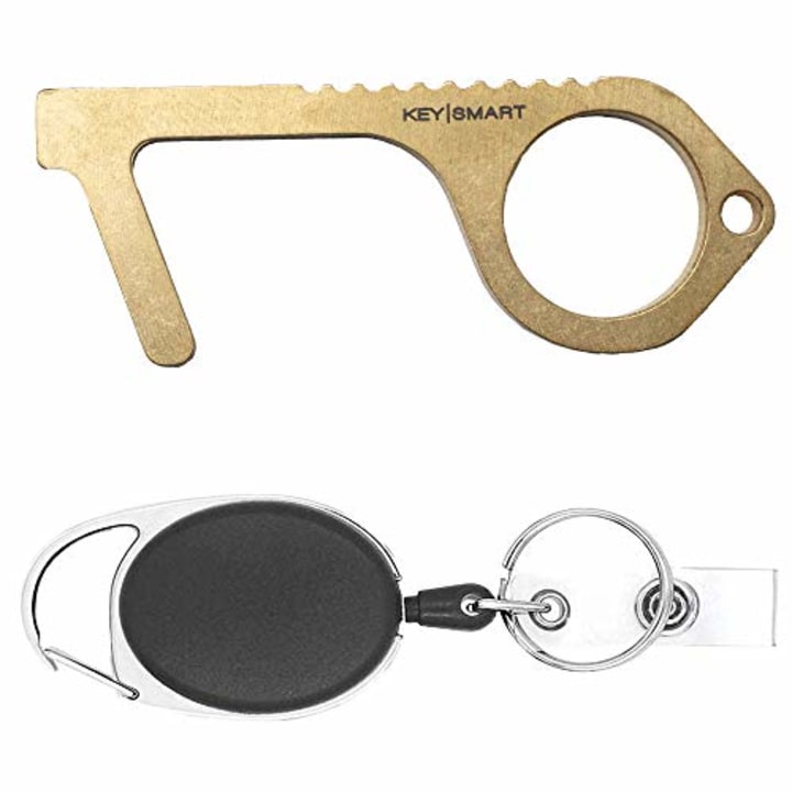 KeySmart CleanKey - Brass Hand Tool (1-pack)