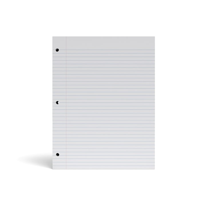 View product image 1 of 3, selected for TRU RED(TM) College Ruled Filler Paper, 8.5&quot; x 11&quot;, White, 400 Sheets/Pack (TR27521)