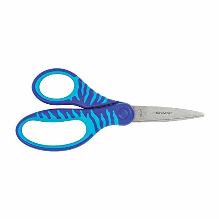 Fiskars 6 Inch Big Kids Scissors, Color Received May Vary, Softgrip Assorted