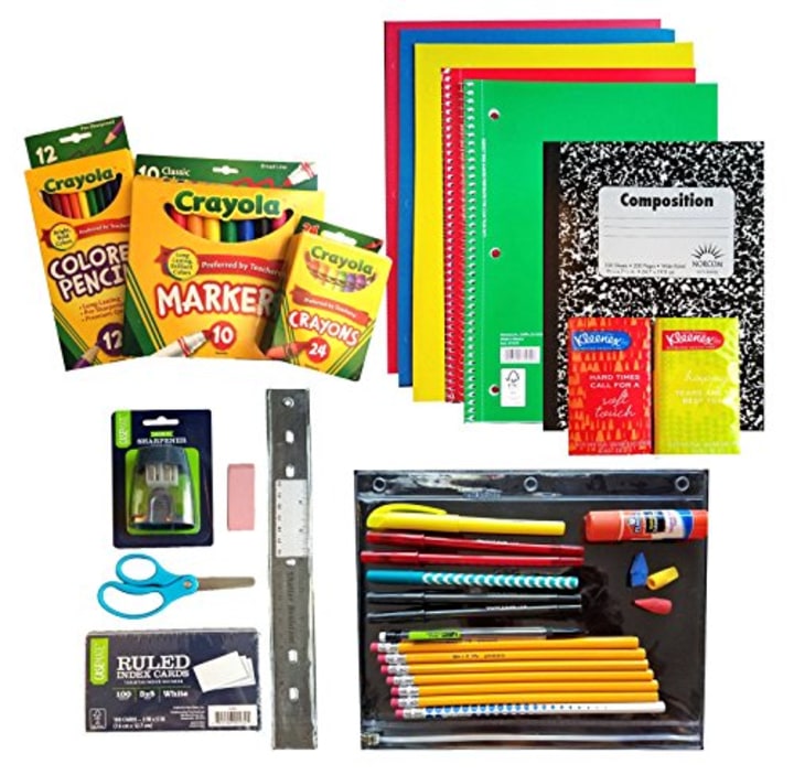 Back to School Supply 3rd Through 5th Grades Pack